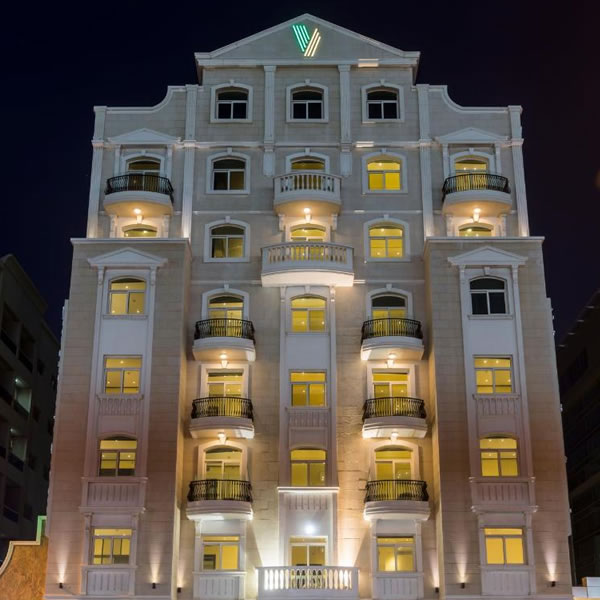 The View Al Barsha Hotel Apartments front view