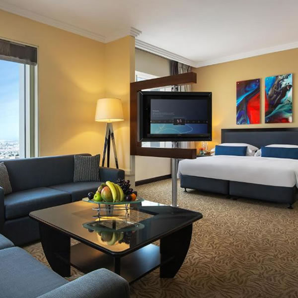 Towers Rotana - Dubai bedroom