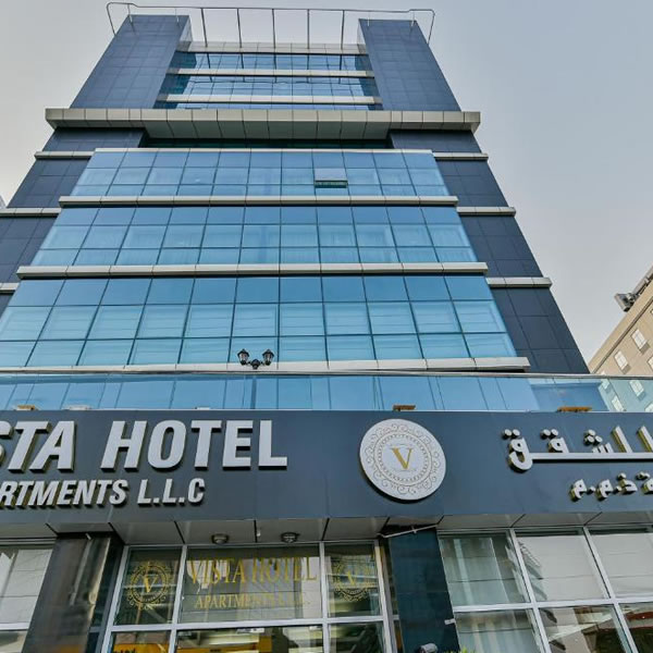 VISTA HOTEL APARTMENTS DELUXE front view