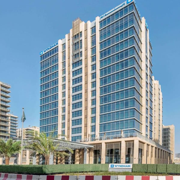 Wyndham Dubai Deira front view