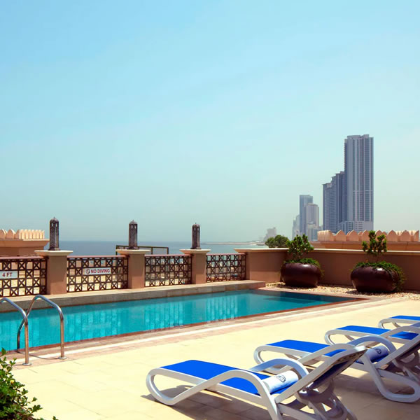 Sheraton Sharjah Beach Resort & Spa front view