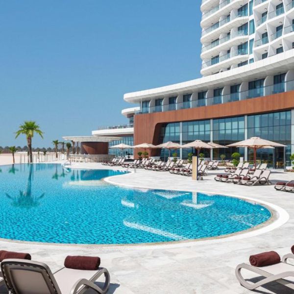 Hampton by Hilton Marjan Island front view