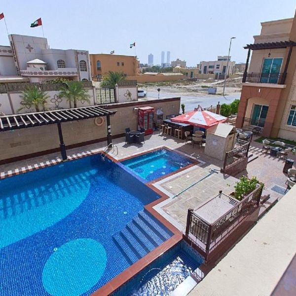 Mughal Suites Hotel front view